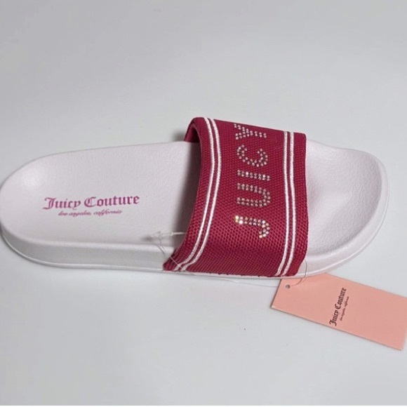 NWT Juicy Couture Womens Wiggles Slide On Summer Flats sz 7M - Picture 5 of 5